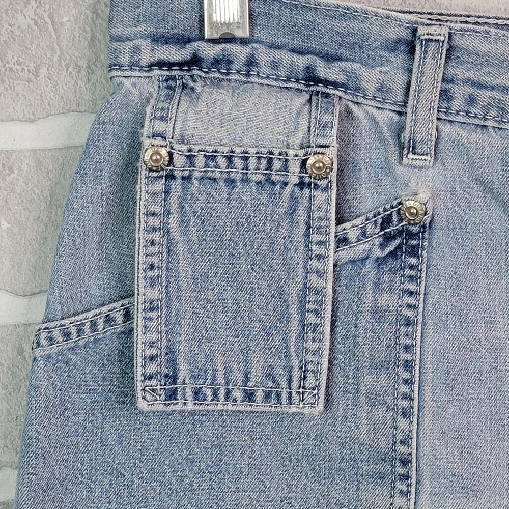 Gitano Jeans Wear Vintage 80's 90's Mom Jean Short With Cart Holder Pocket